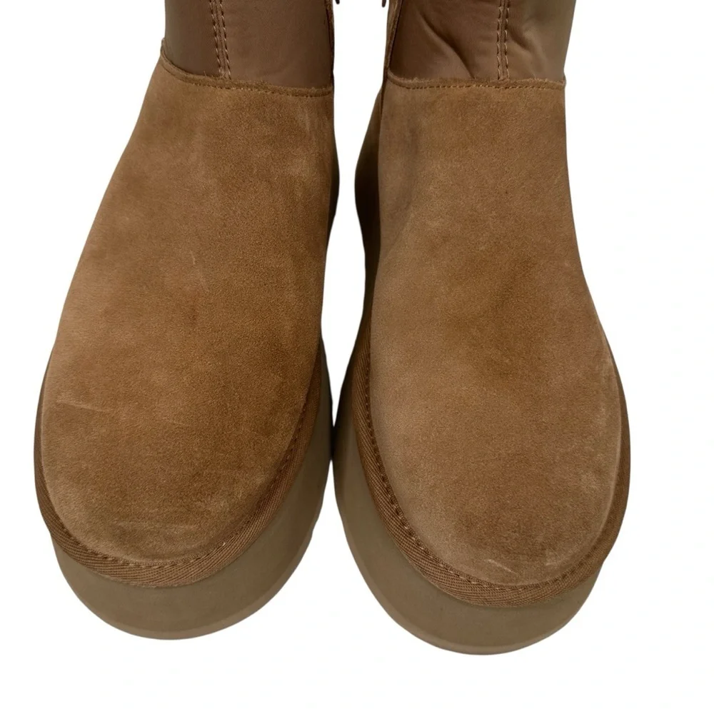 UGG Wheat Classic Dipper Winter Platform Boots Size 9